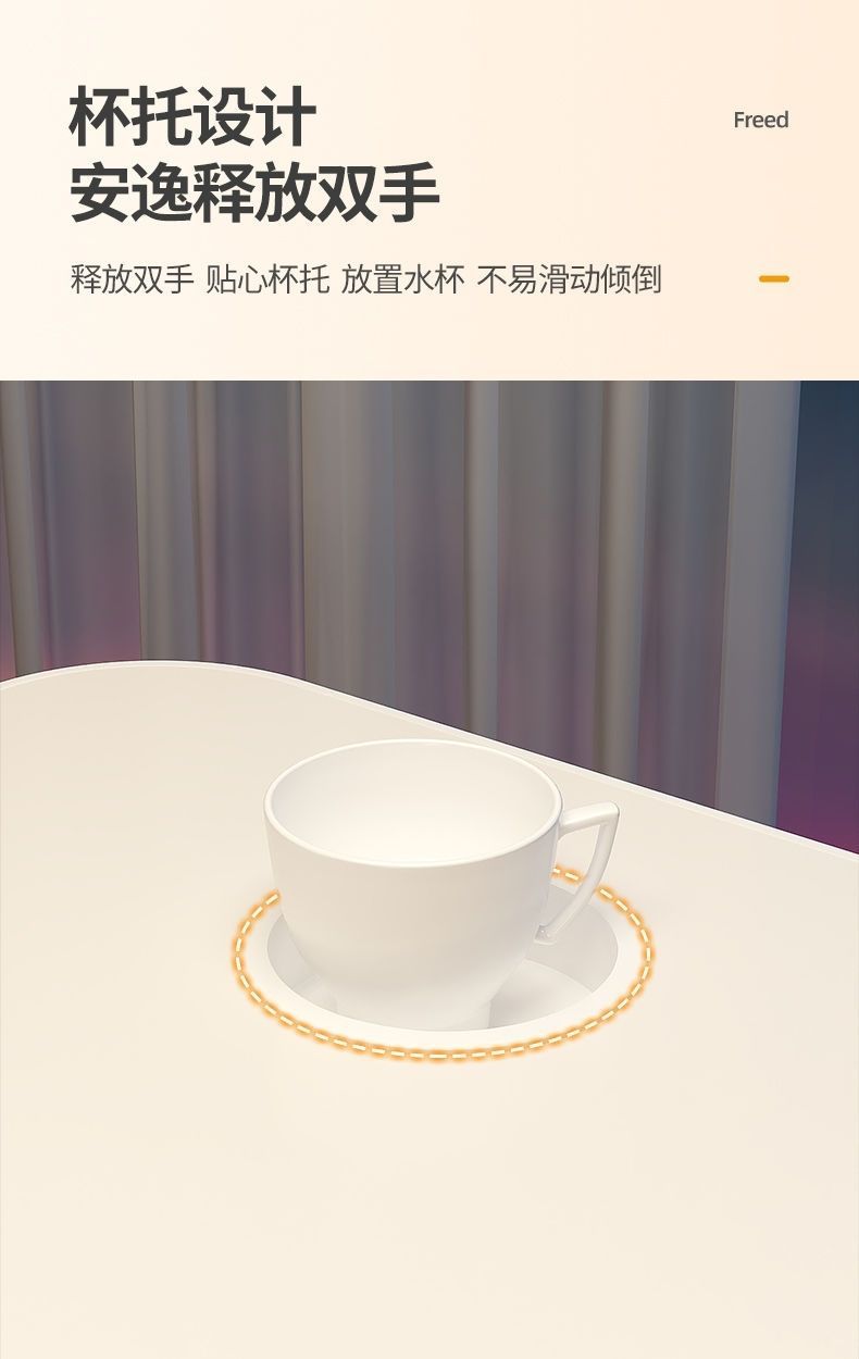 可折叠床上书桌宿舍小桌子学生学习桌坐地懒人折叠桌 家用简约小书桌宿舍学生学习写字小桌板详情7