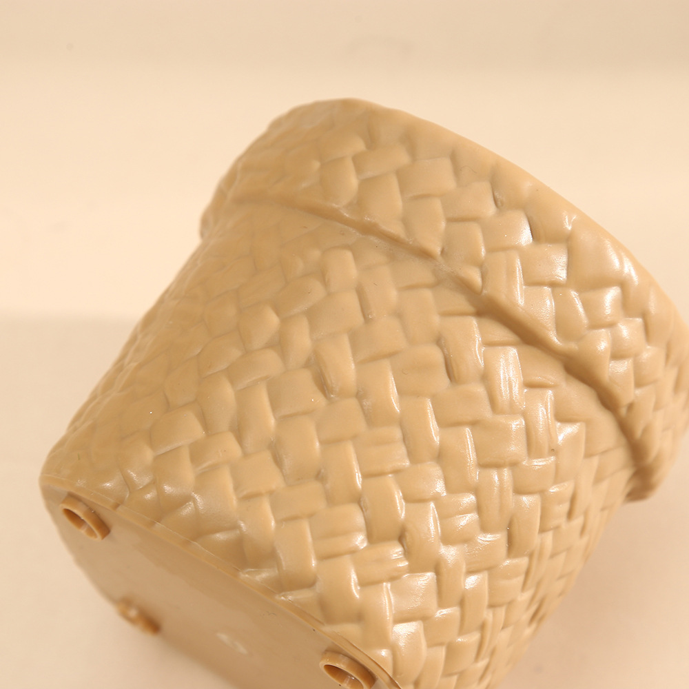 Nordic InS-style imitation rattan woven plastic flower POTS, durable garden decoration, green plant containers, succulent flower POTS, pothos POTS pic 8