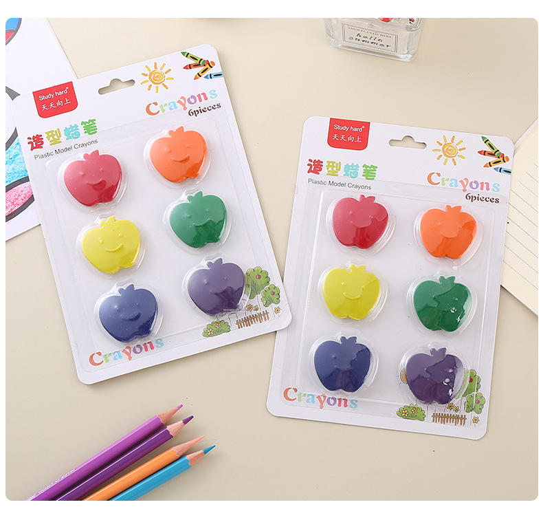 Model Crayon Apple Style Foreign Trade Export OEM and Custom详情3