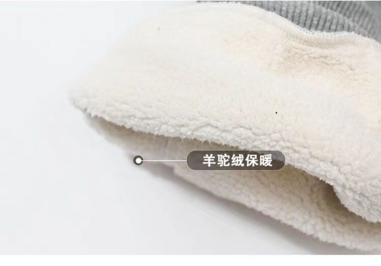 女童加绒裤子秋冬季2023新款运动裤中小童加厚休闲裤冬款儿童卫裤详情6