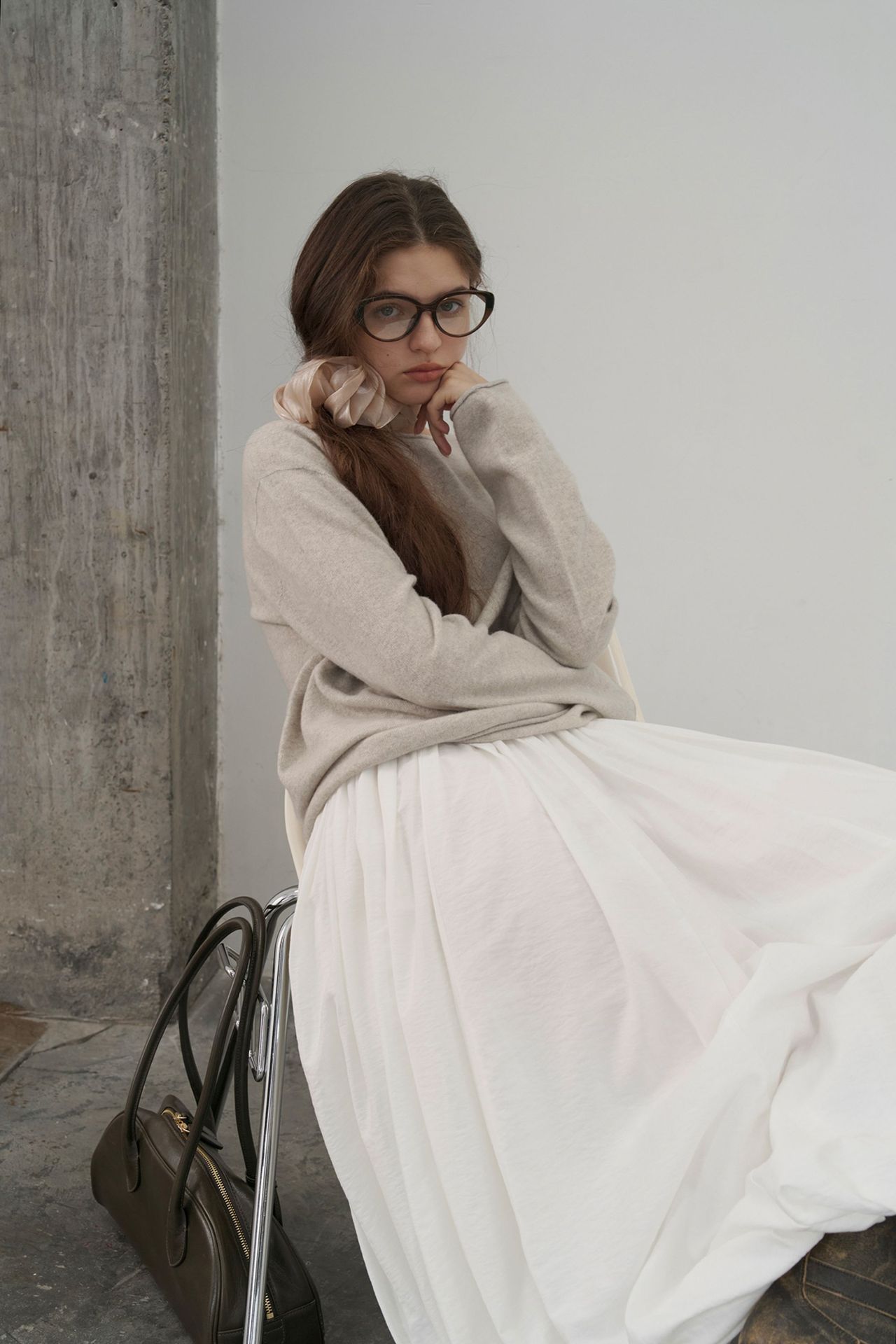 Korean-style seamless one-piece process round-neck pullover cotton and wool sweater, basic base layer for women a1183 in autumn and winter pic 55