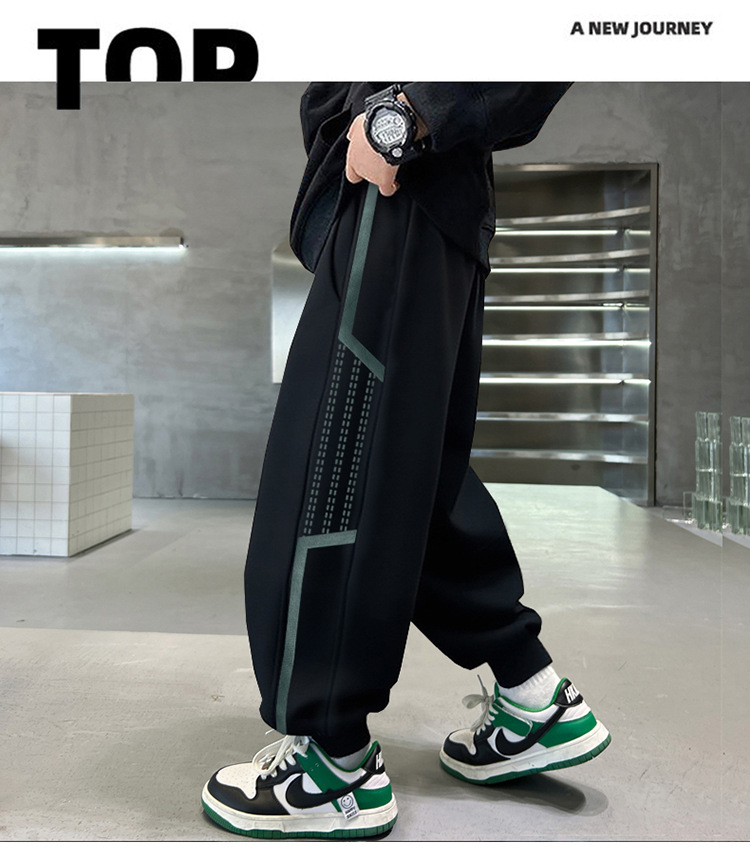 男童加绒裤子秋冬款2025儿童加厚保暖长裤中大童帅气学生卫裤潮流详情19