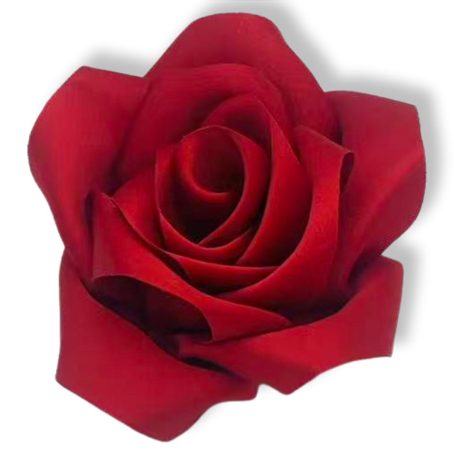 复古缎面玫瑰花布艺立体饰品花朵 diy发饰胸花鞋帽服装辅料配件详情14