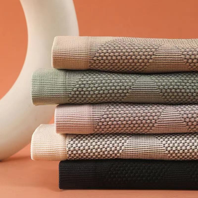 黑绷带无缝高腰女士内裤大码高弹收腹提臀舒适裸感三角裤内裤女士高腰舒适 pic 15