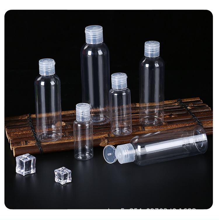 现货5 10 20 30 50 100 200 300 500毫升塑料瓶蝴蝶盖翻盖瓶详情3