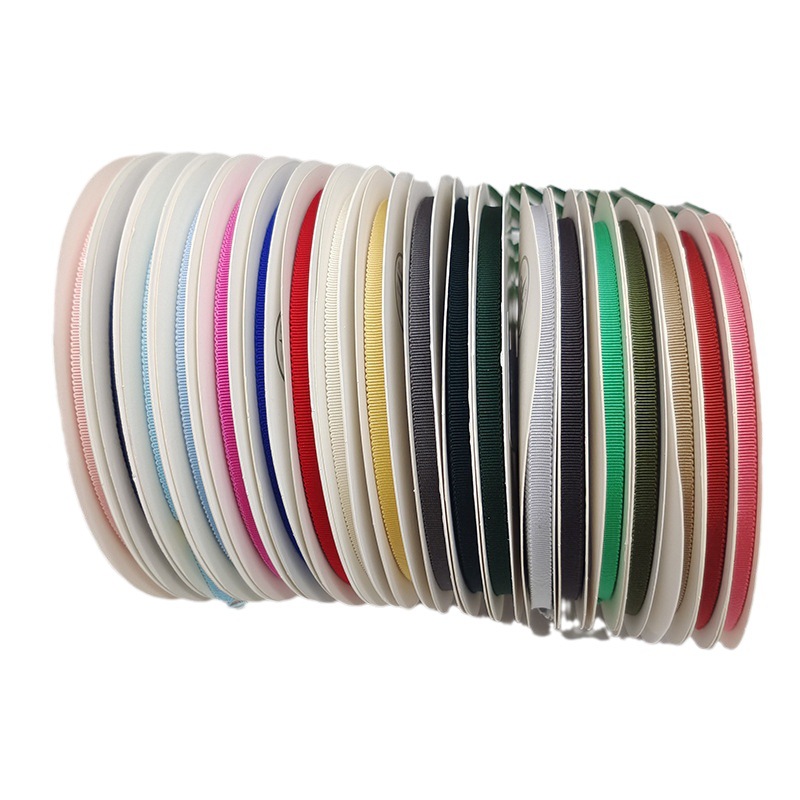 Sombrero de rayón de 0,6 CM borde de la oreja banda de grano transversal sombrero completo cinta roscada accesorios de ropa sombrero blanco y negro pic 7