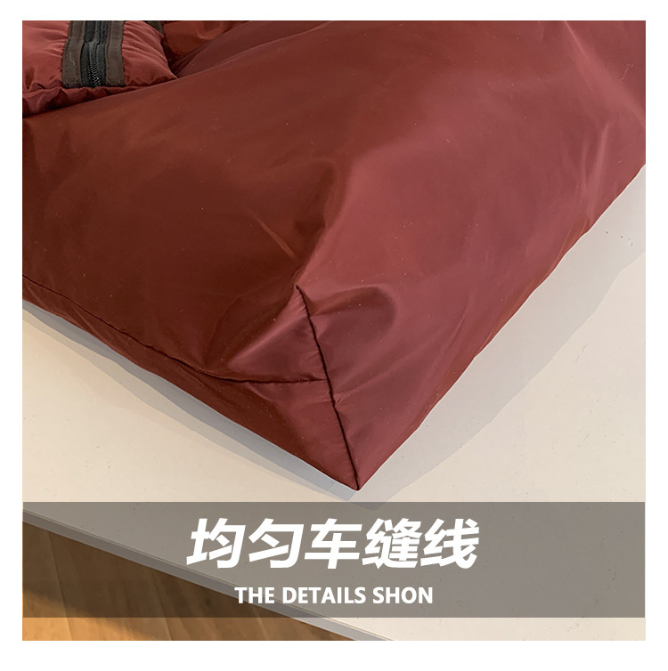 2026新款韩版折叠购物袋大容量收纳袋防水超市手提托特包环保布袋详情6