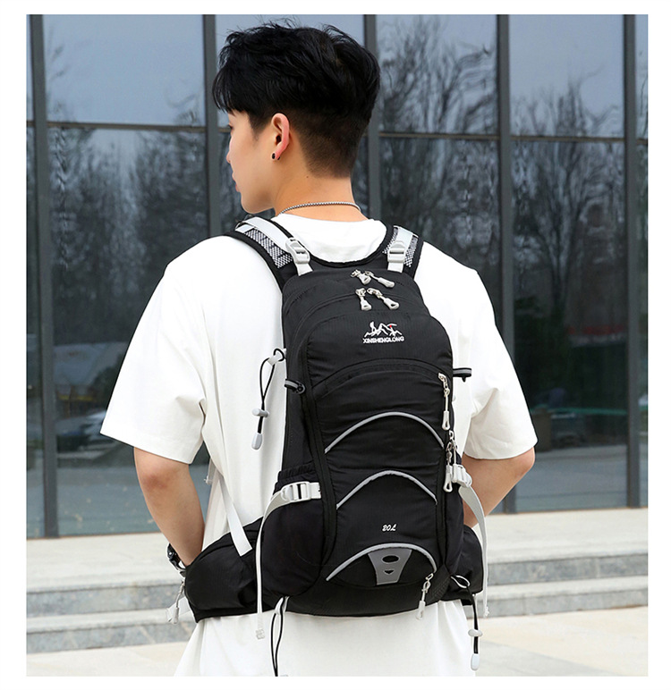 跨境户外背包20升支架背包户外骑行背包骑行包自行车包水袋包登山详情16