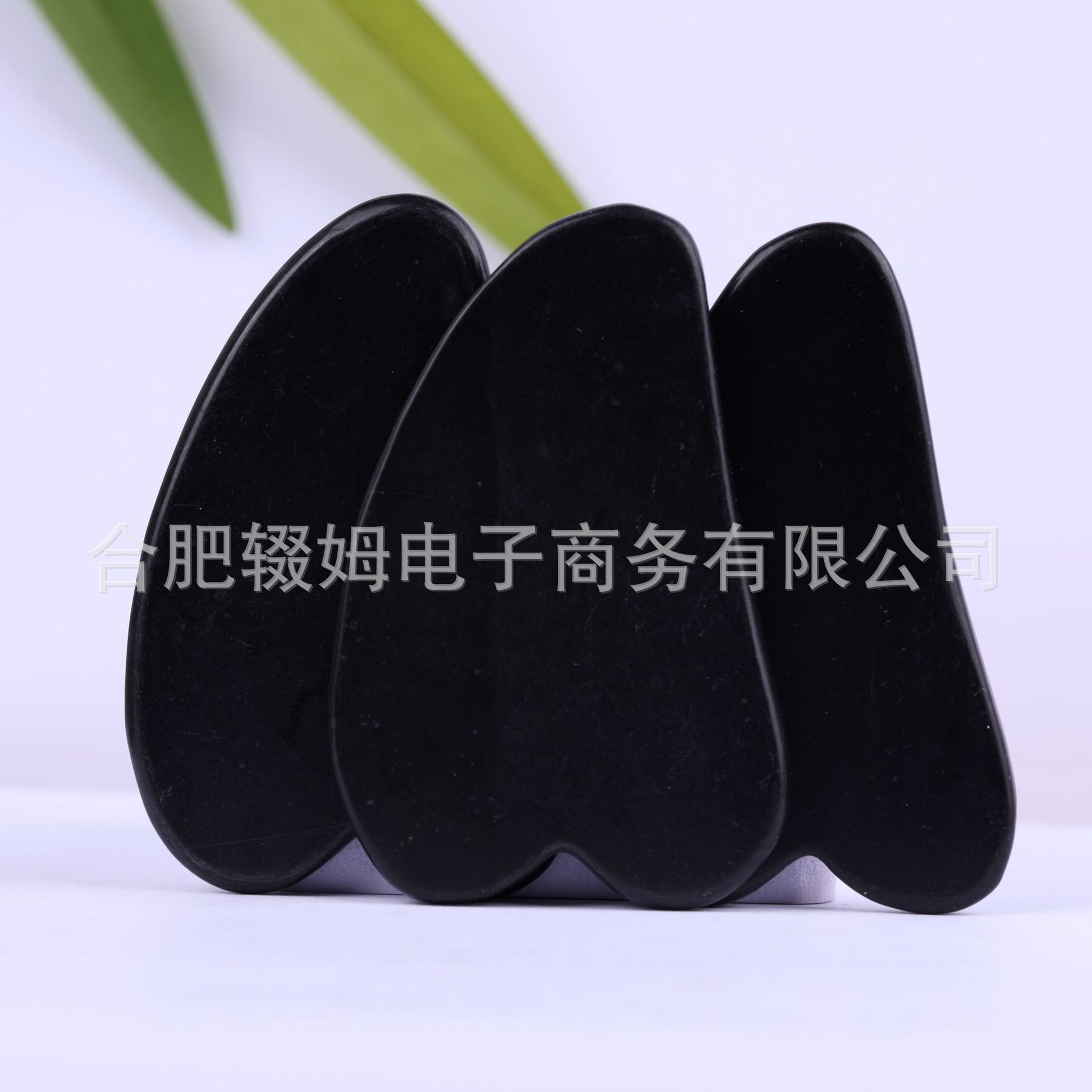 天然岫玉玉石板面部美容按摩器全身通用牛角刮板岫玉刮痧板经络详情27