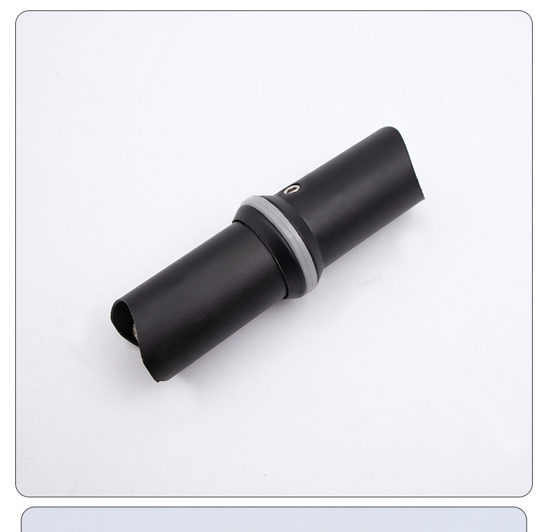 大门拉手脚加厚304不锈钢圆管方管实木拉手配件玻璃门把手固定脚详情25