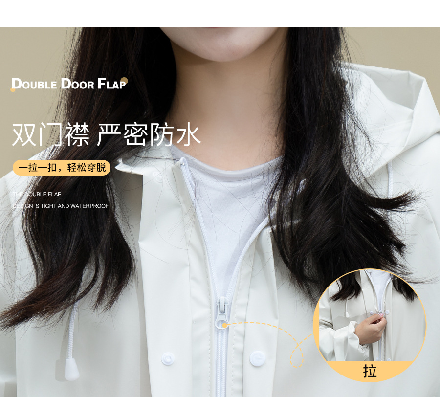 【正雨】雨衣加长款防护全身户外出行便携式电动车电瓶车雨披雨衣详情19