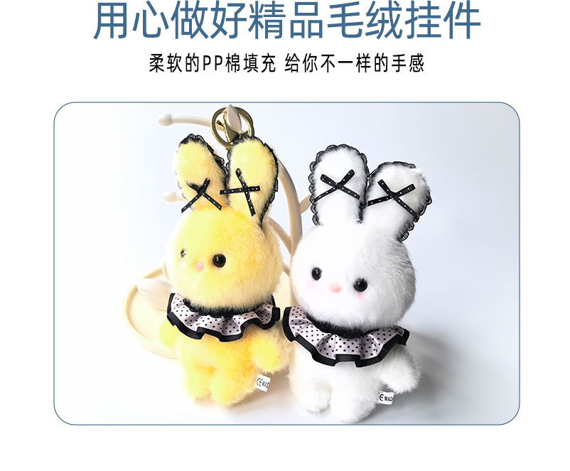 Customized plush toys with three rabbits, trendy dolls, cute and soft toy gifts pic 6