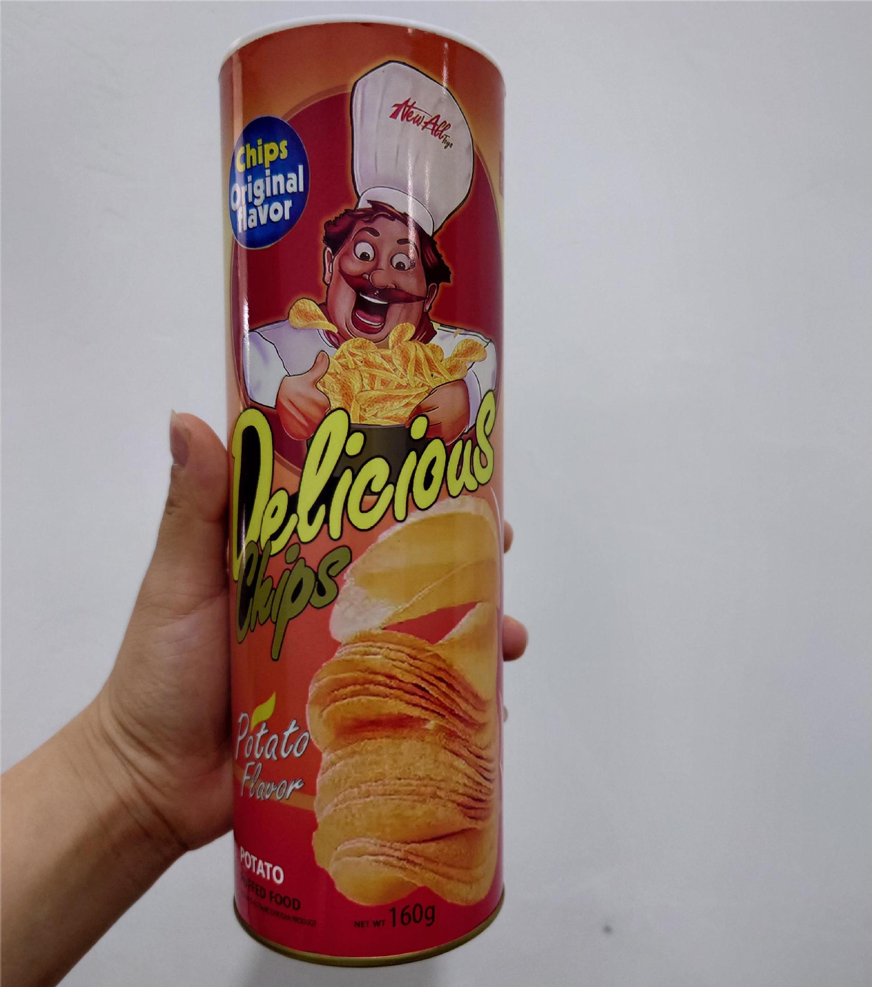 跨境愚人节恶搞神奇薯片蛇  整蛊人弹簧蛇学生玩具派对恶作剧礼物详情1