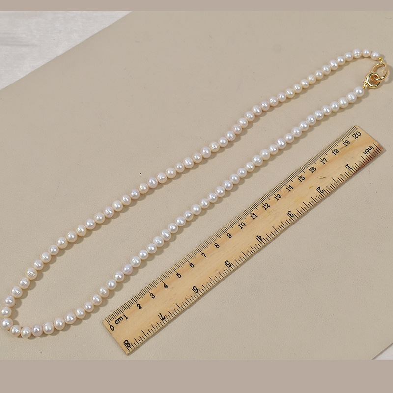 60CM长天然淡水珍珠2024新款爆款轻奢高级感颈链秋冬长款毛衣链女详情11