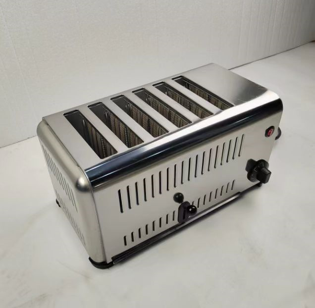 Commercial toaster, four-slice or six-slice toaster, sandwich toaster, breakfast shop dedicated toaster, direct sales from the manufacturer pic 4