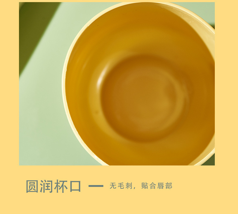 塑料可爱小熊图案情侣漱口杯男孩女孩儿童牙杯猫咪牙杯牙缸刷牙杯详情14