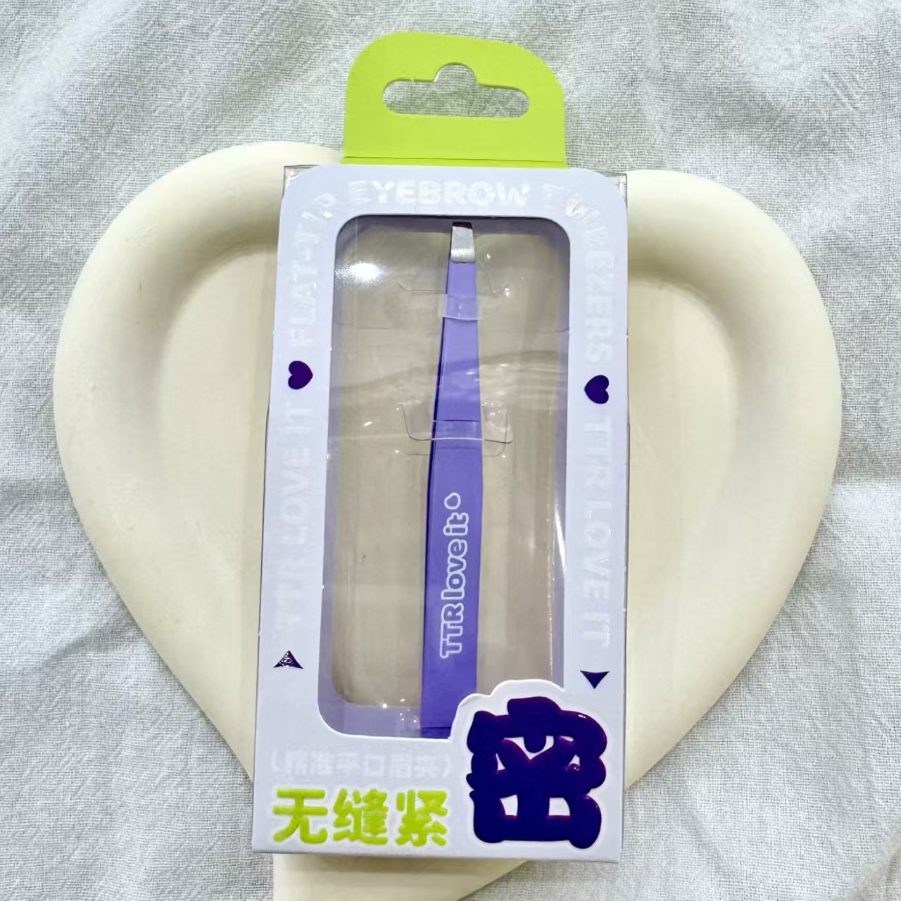 卡盟眉夹镊子正斜口眉夹修理眉毛夹斜角拔毛夹美妆工具现货详情2
