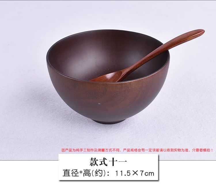 环保竹碗竹木碗日式竹碗宝宝家用饭碗复古餐具无漆小饭碗儿童饭碗详情14