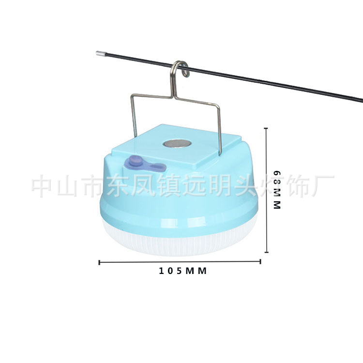 LED solar charging bulb, outdoor night market, camping, USB household ultra-bright emergency lighting bulb pic 2