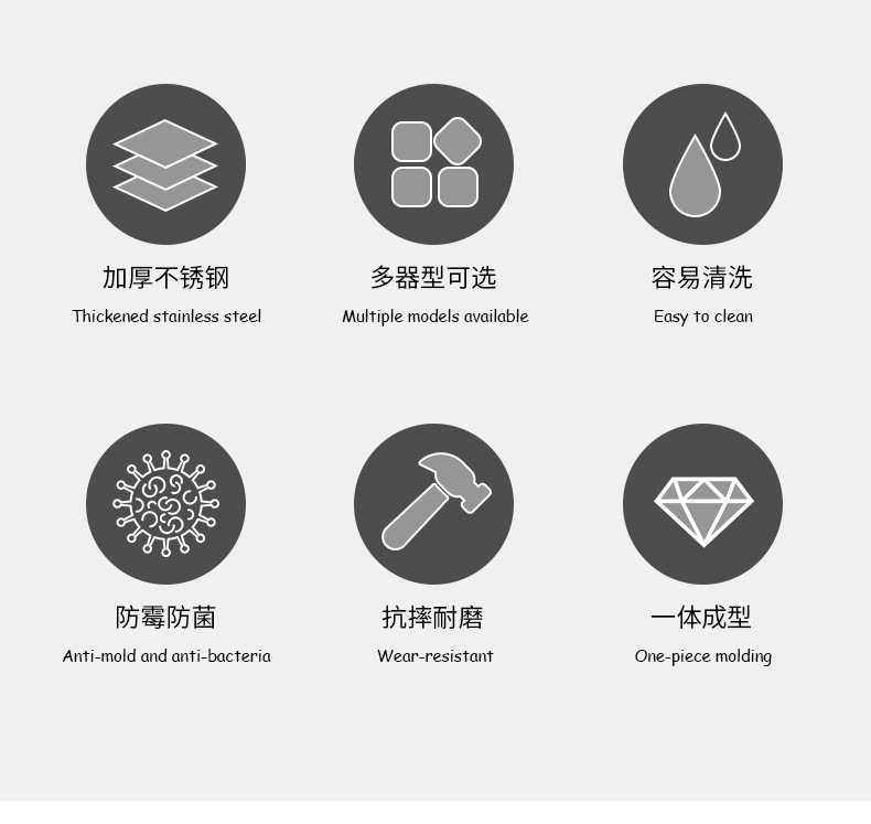 复古304不锈钢餐具 日韩做旧碗水杯骨碟深餐盘筷子长方盘烤肉火锅详情4