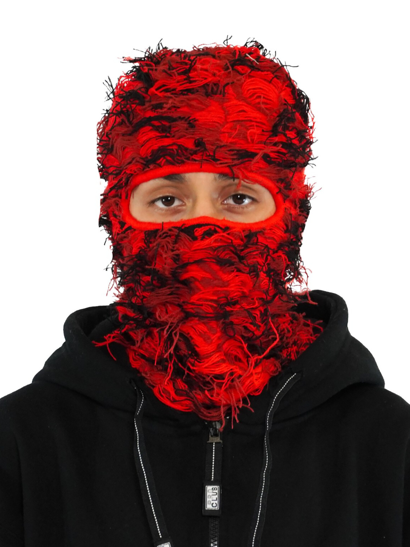 跨境爆款男女皆可佩戴针织仿旧迷彩蒙脸防寒滑雪针织面罩防冻保暖详情16