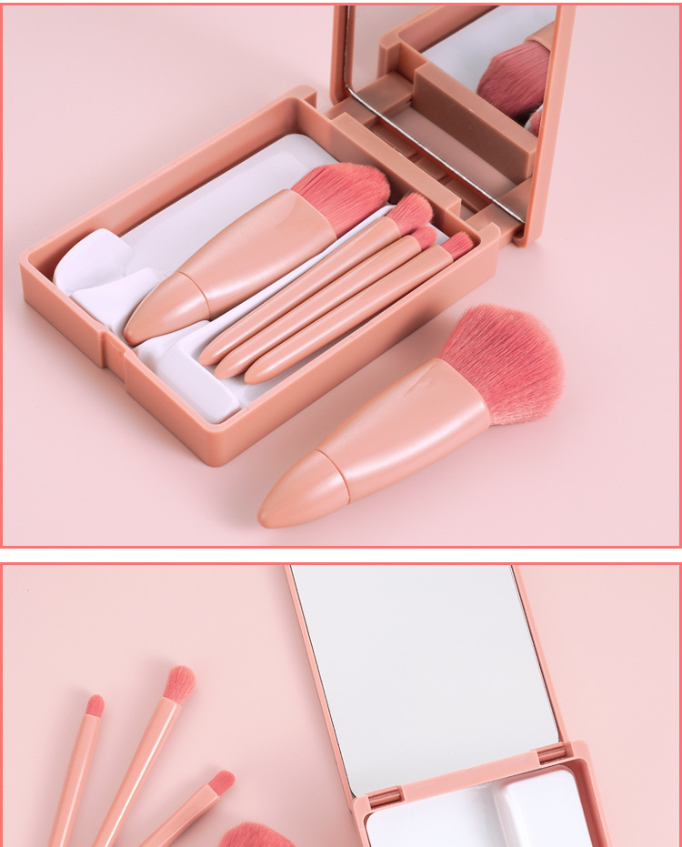 Портативный набор из пяти мини-функциональных наборов с зеркалами с высоким уровнем внешности для раскрашивания теней для век производитель оптовой оптовой раскраски pic 10