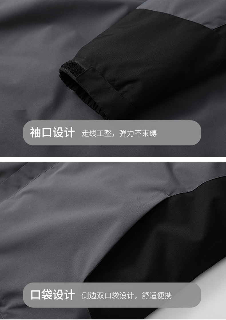 冲锋棉服外套男士秋冬季新款宽松加厚男棉衣保暖连帽夹克棉袄上衣详情16