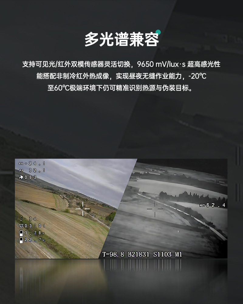AI制导目标识别单目热成像秒锁FPV无人机抗干扰模组详情9