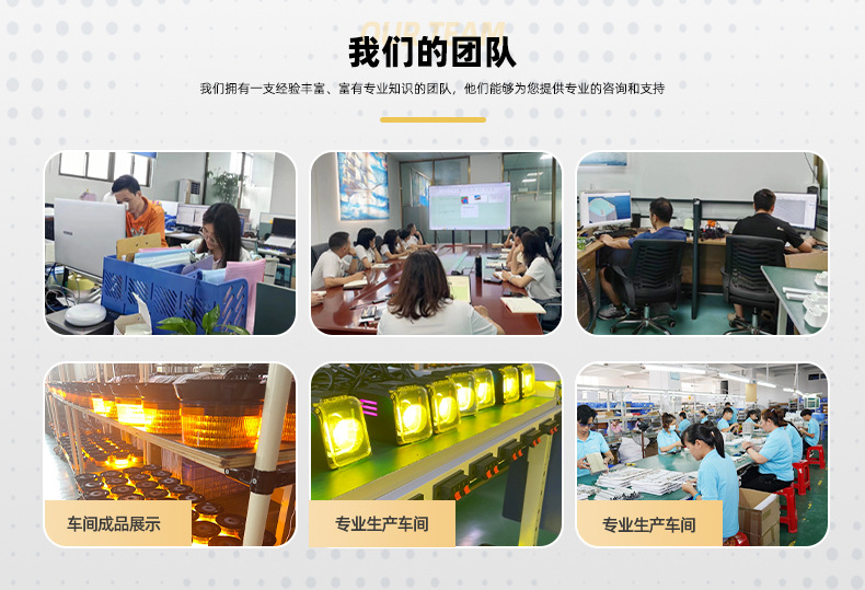 新款汽车LED摩托车射灯电动车灯四叶草射灯聚光双色3寸射灯详情2