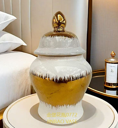 Nordic creative ceramic vases, rotating aesthetic ornaments, high-end living room entrance hall tabletop, dining table, dried flower decorations pic 33