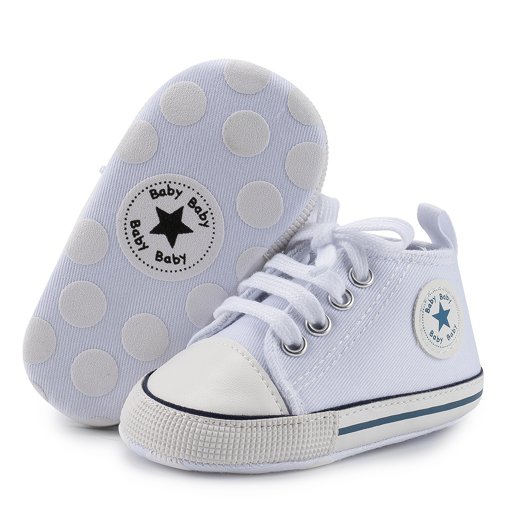 亚马逊爆款婴儿鞋宝宝鞋经典帆布鞋儿童童鞋软底学步鞋baby shoes详情3