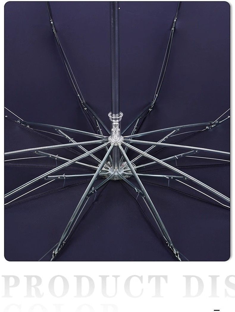 加大雨伞双人三人大号折叠男女商务伞三折晴雨男超大加固手动耐用详情15