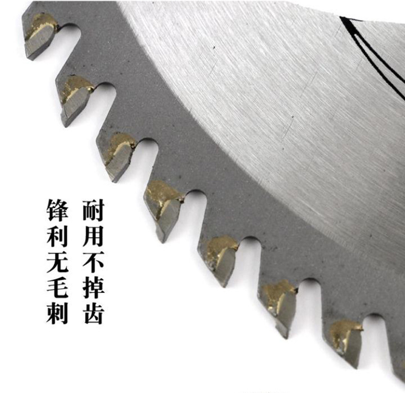 银鸽木工锯片工业级4寸切割片7寸合金锯片锯木角磨机片切割片详情9