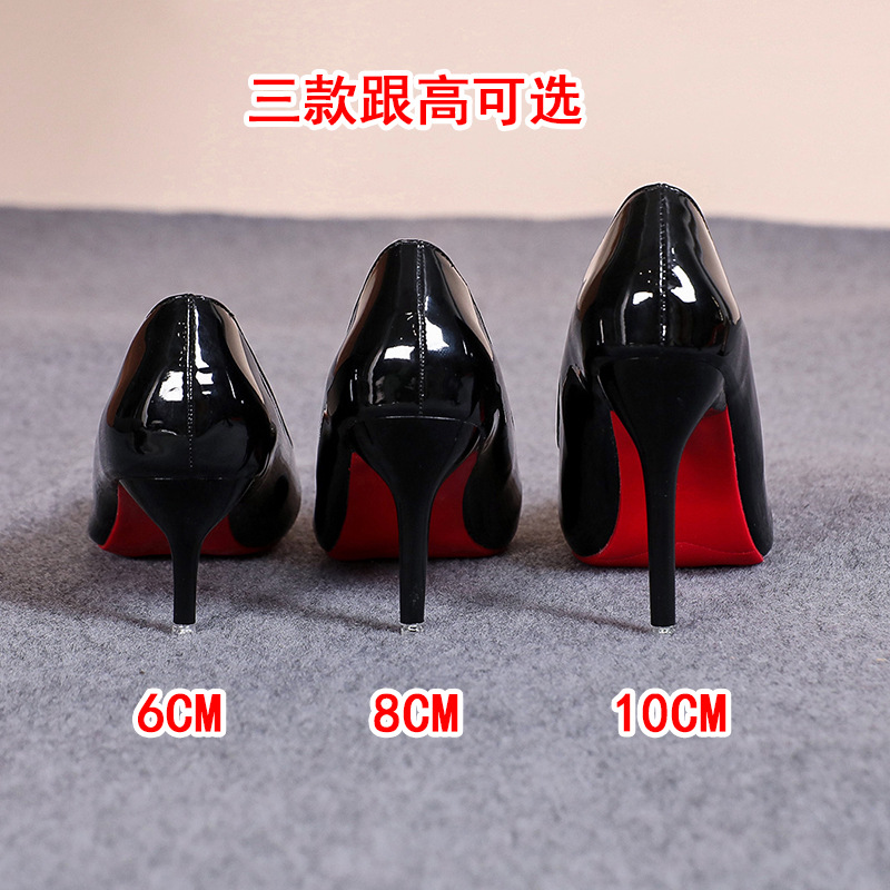 高跟鞋女单鞋高级感2025秋季细跟日常穿情趣床上调情性感炮鞋女详情3
