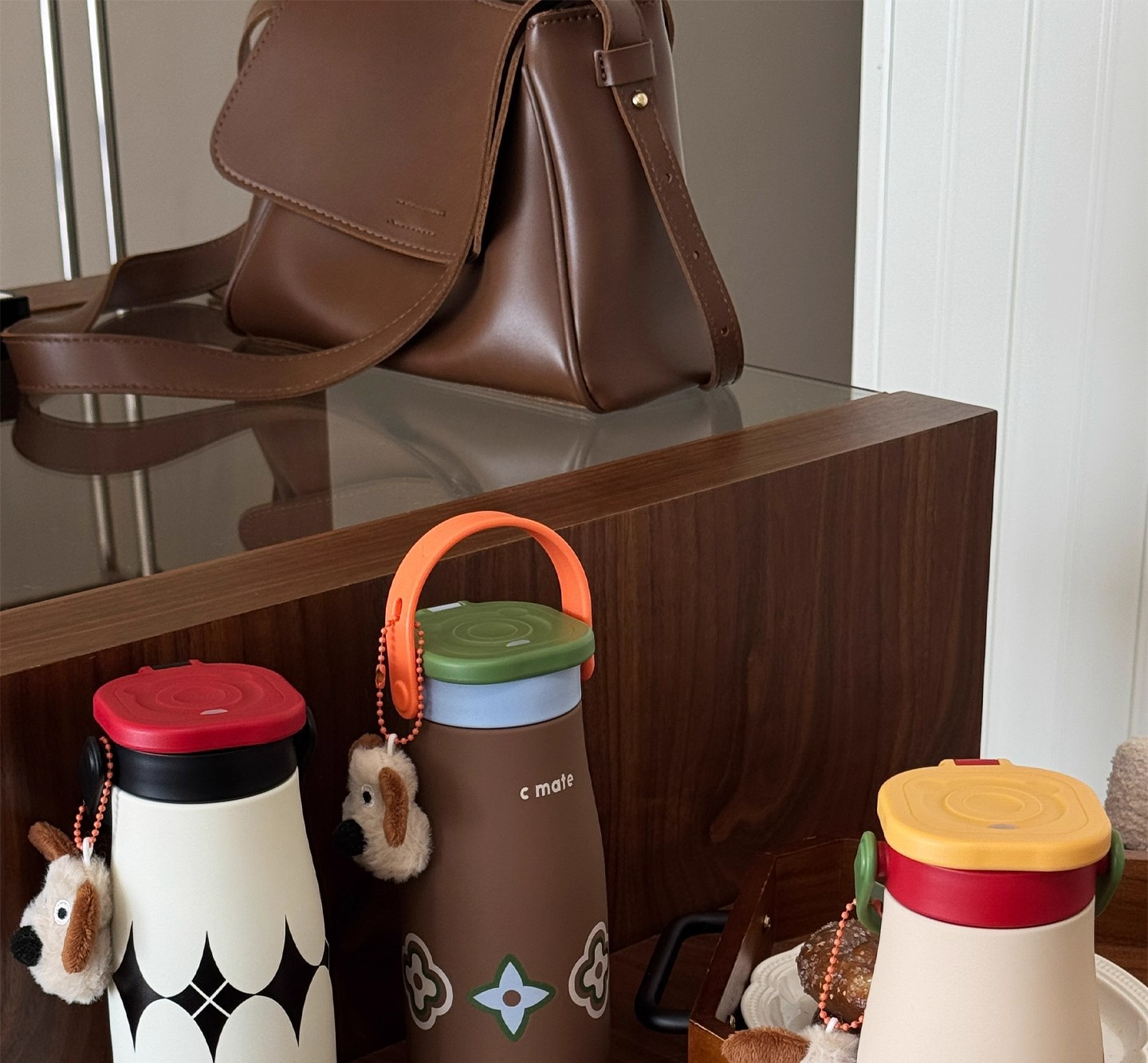 2025新款水杯316陶瓷内胆保温杯女士高颜值吸管杯咖啡杯外出携带详情1