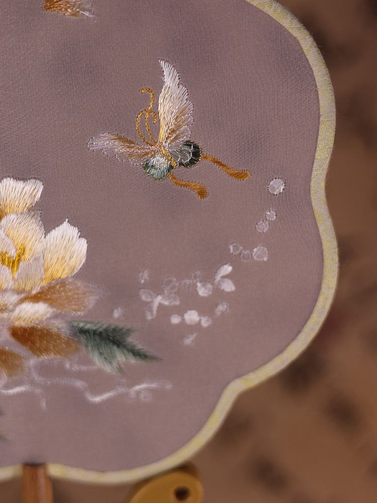 双面刺绣团扇古风扇子圆扇刺绣扇子双面绣团扇苏绣团扇汉服舞蹈扇详情6