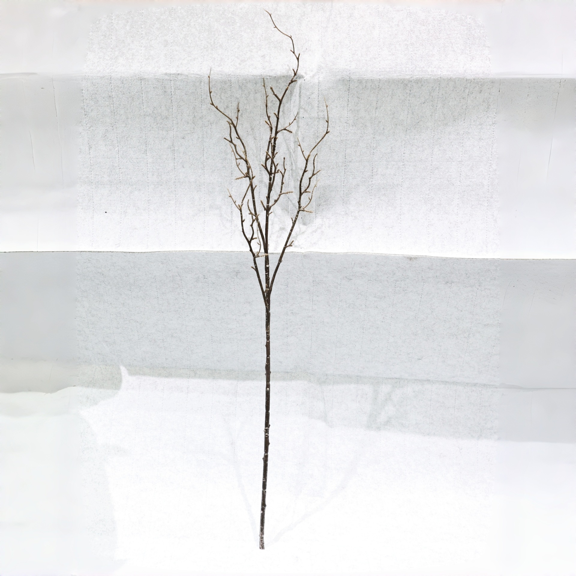 仿真柿子石榴枝花枝杆塑料铁丝多功能客厅插花装饰拍摄摆件办公文化园艺仿真树叶详情4