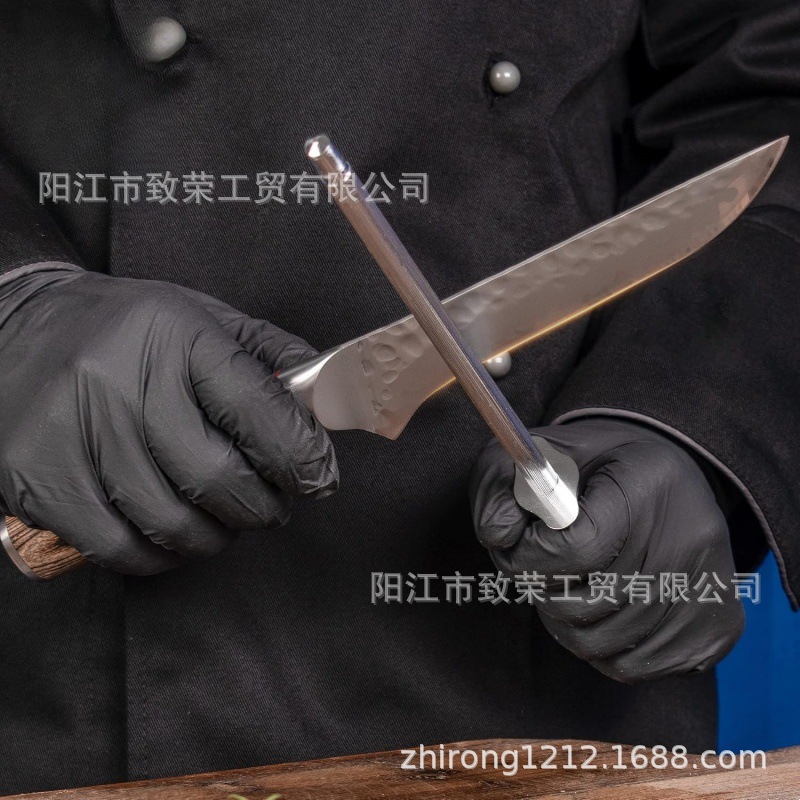 锤纹12 件套日本刀具牛津布套装 德国不锈钢厨房厨师刀三德刀详情8