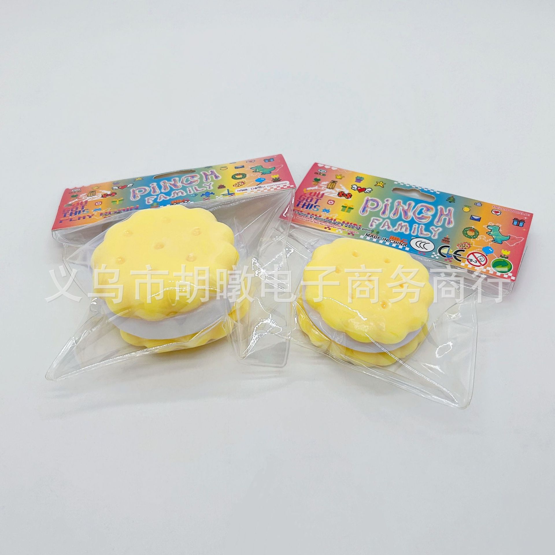 新款马卡龙夹心饼干仿真食玩捏捏乐烂泥感高颜值解压发泄玩具捏捏详情12