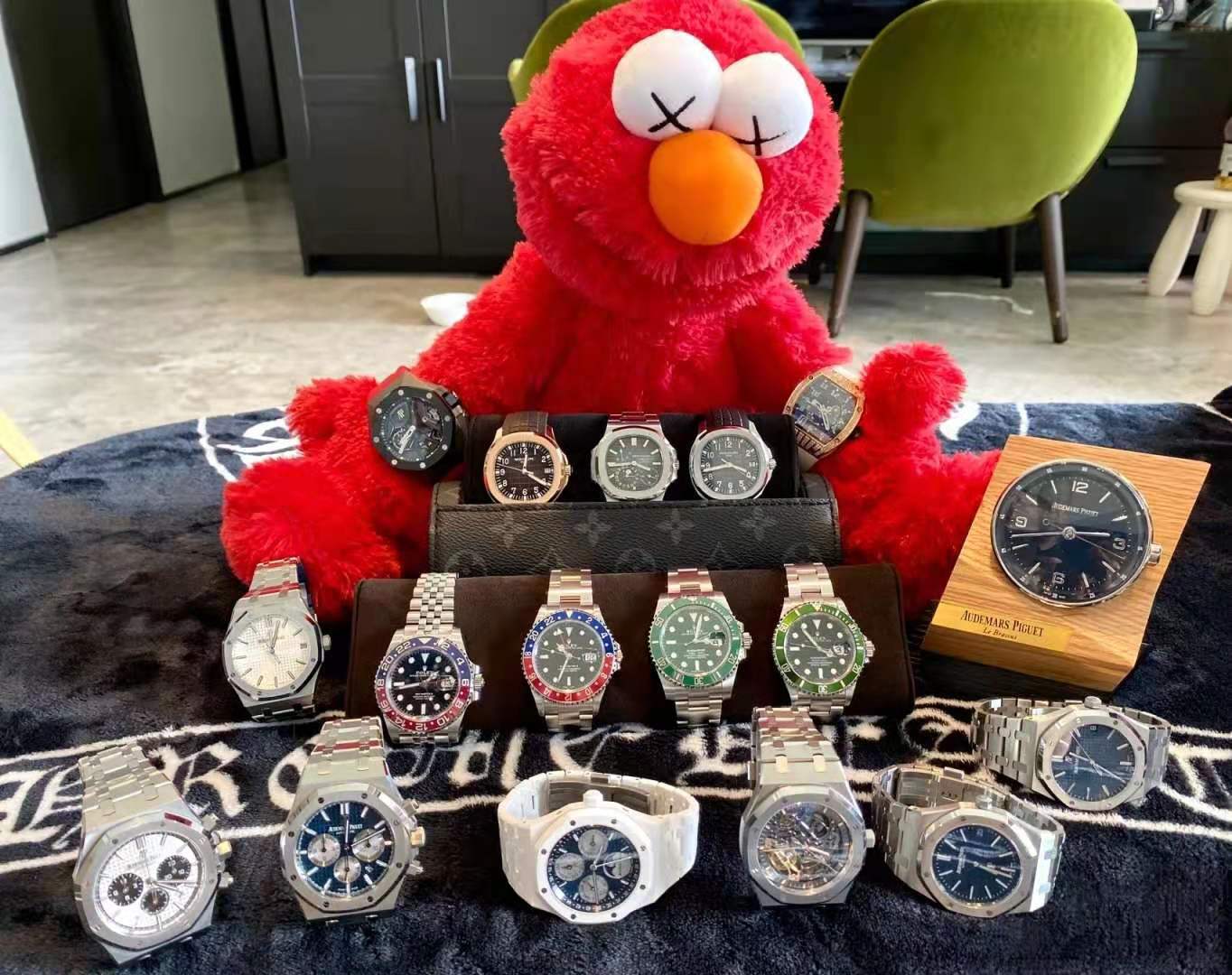 名品豪牌手表满天星dw小绿表阿浪玛琴尼瑞士机械表详情4
