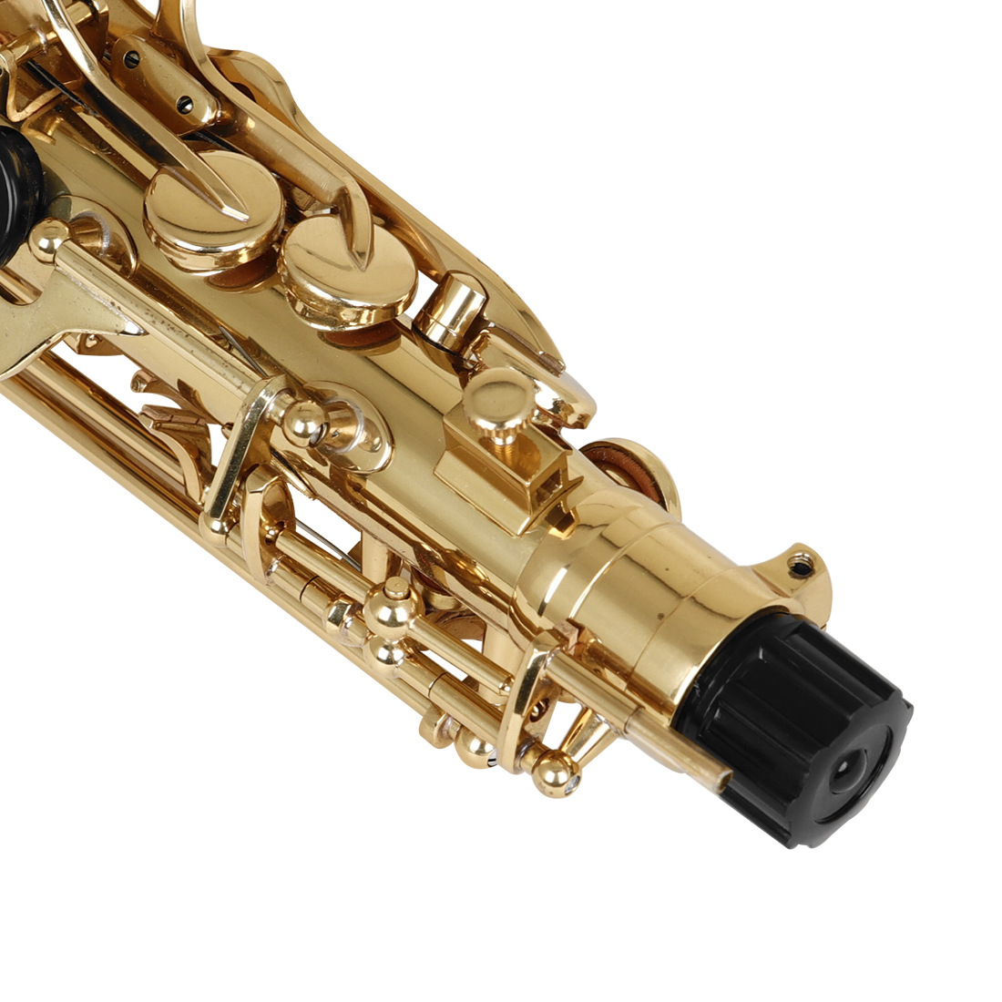 Saxo tenor en mi bemol tapón instrumento de viento polvo anti-manchas cuello curvo cepillo tapón para evitar golpes de tecla pic 4