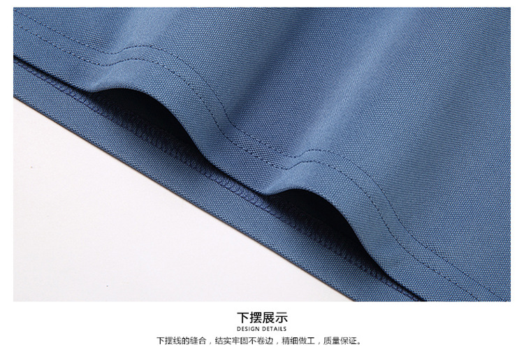 【高弹冰丝】原笈男士短袖POLO衫2023夏季纯色打底衫中老年tT恤衫详情38