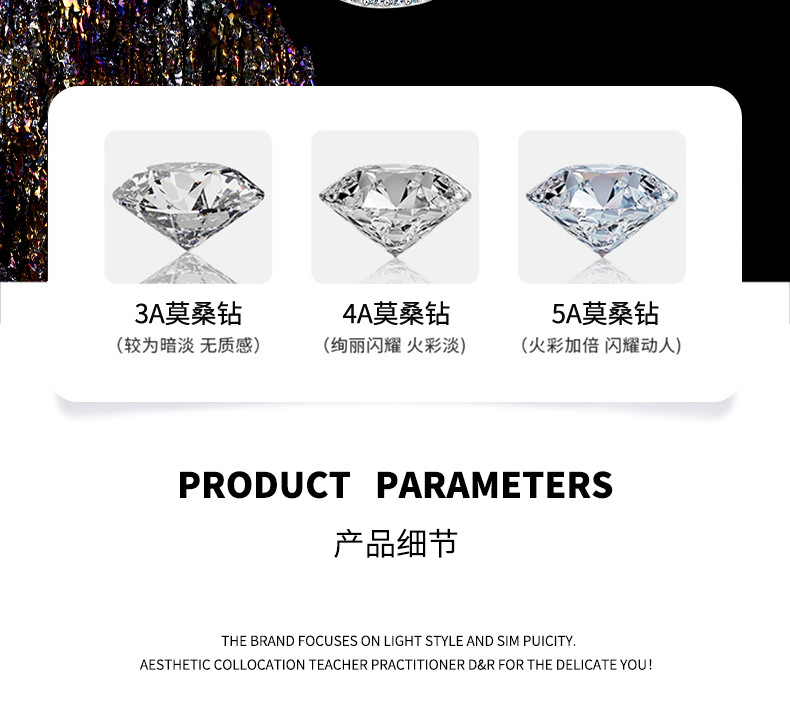 S925 pure silver pink little cat necklace for girls, new light luxury, niche and high-end design, collarbone chain moissanite pic 10