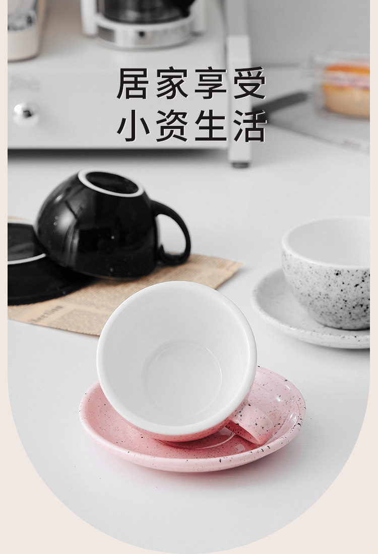 Professional latte art coffee cup and saucer set, coffee cups, latte, cappuccino cups, mugs, ceramic cups pic 16