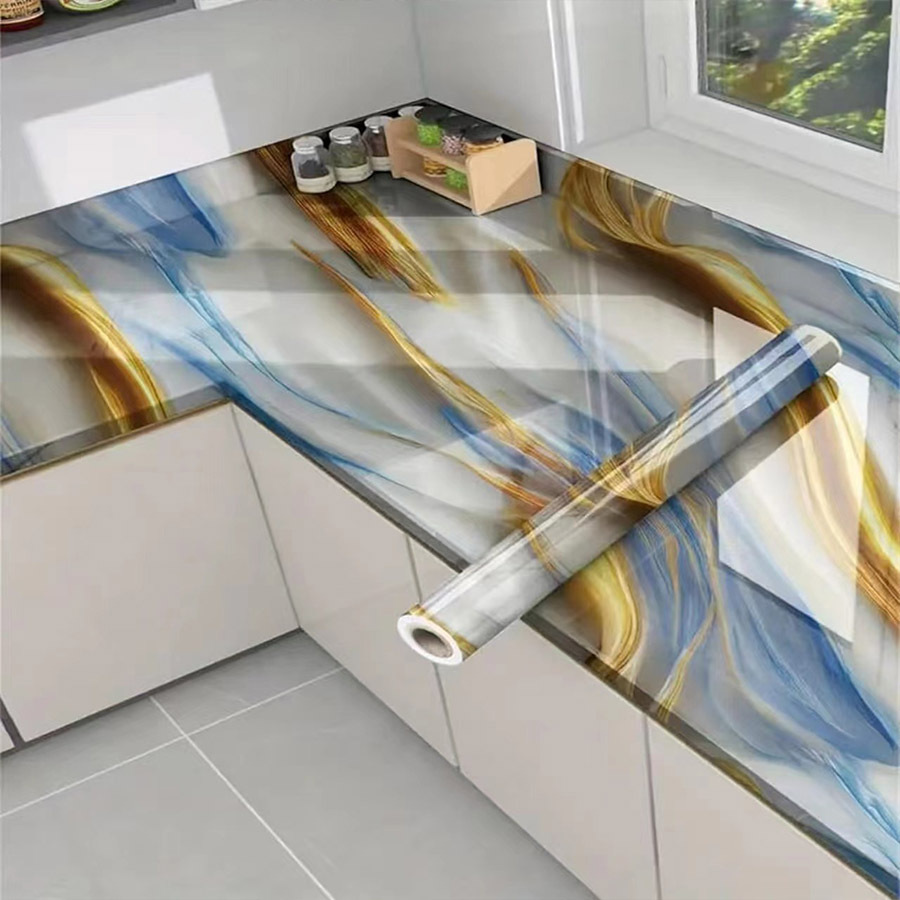 Cross-border exclusive Gilt Marble-patterned wallpaper for home decoration building materials background wall Gilt Marblewallpaper pic 44