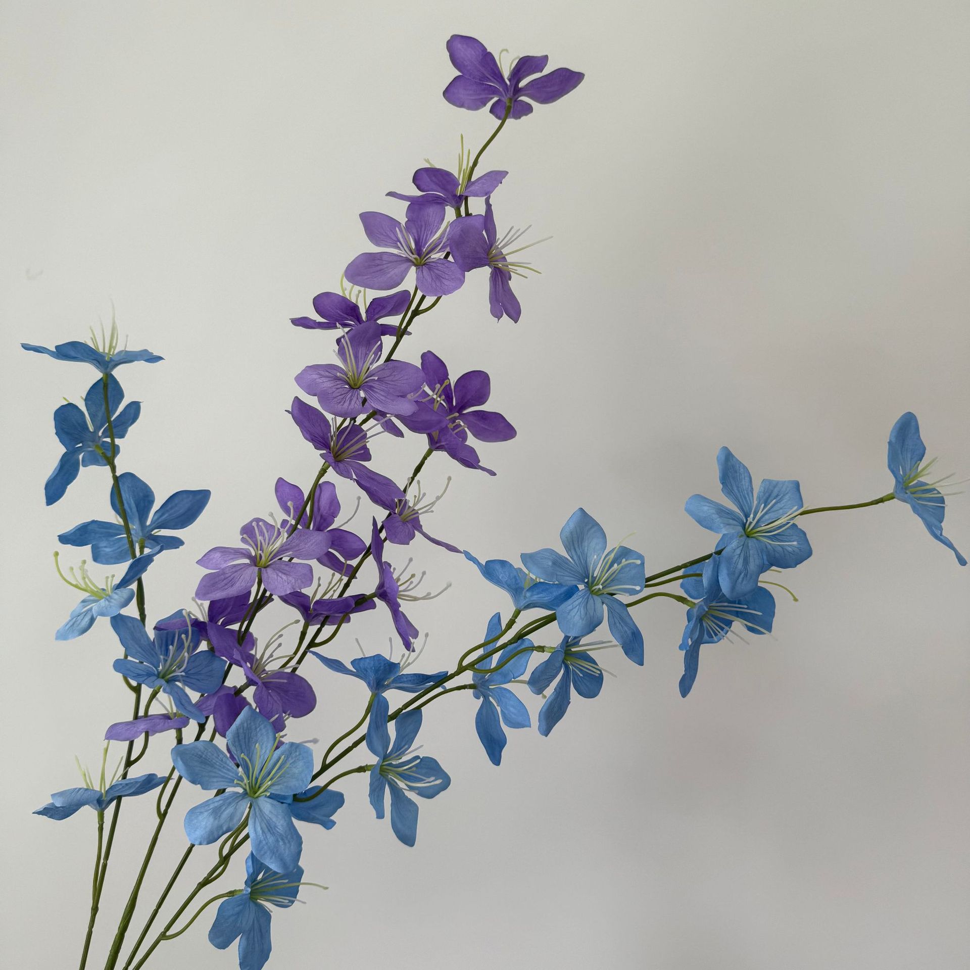 仿真花长枝垂丝茉莉婚庆婚礼堂吊顶挑高路引插花装饰花酒店假花详情6