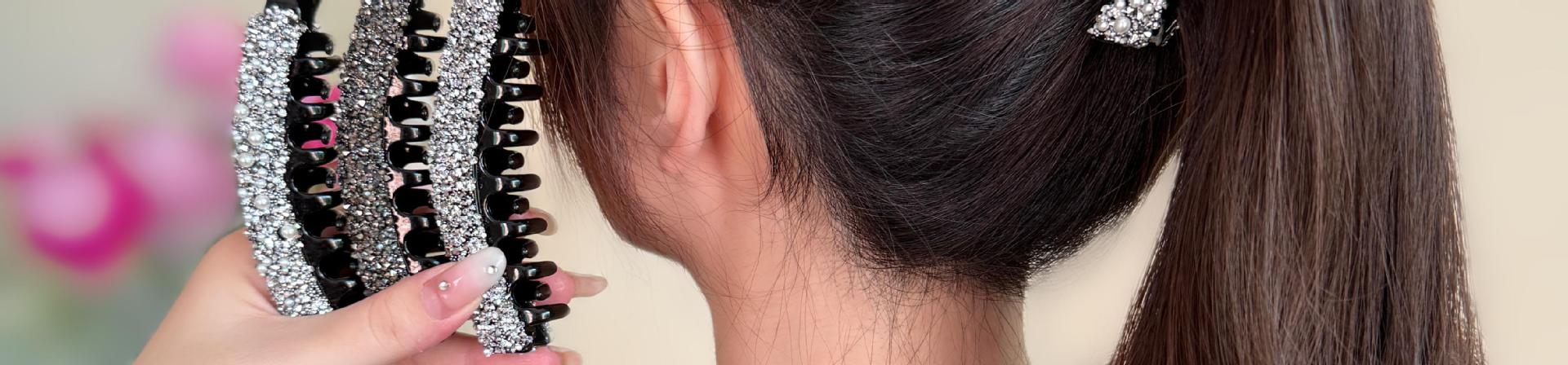 马尾固定香蕉夹女2024新款高级感竖夹发夹后脑勺抓夹发卡夹子头饰详情5