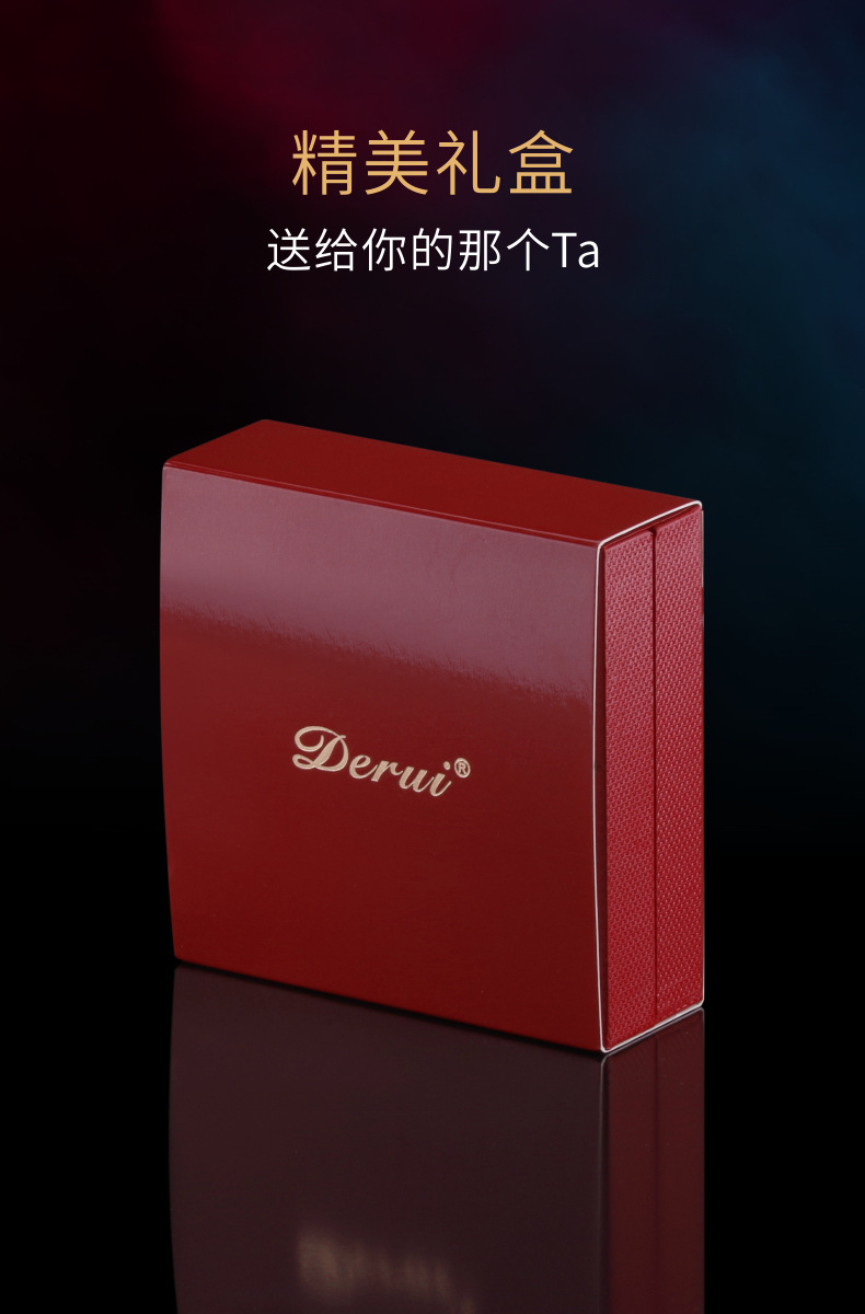 DR2030复古朗声打火机经典钢音充气砂轮明火高端礼品打火机详情6