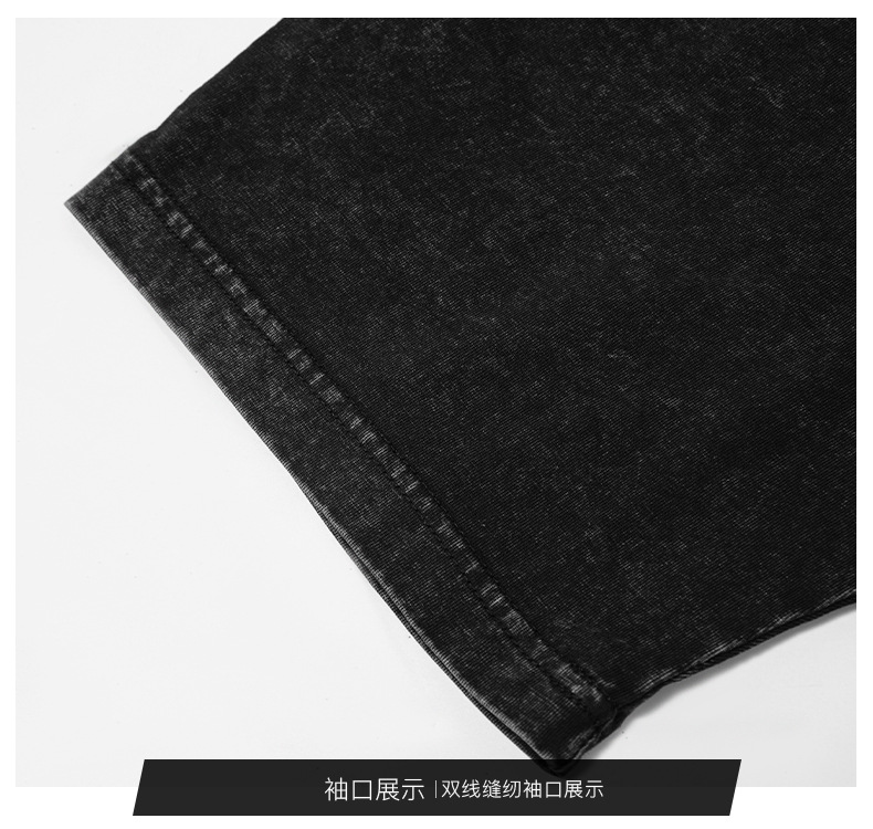 2025胸有成竹熊猫卡通印花T恤夏季新款短袖数码印花国潮时尚半袖详情16