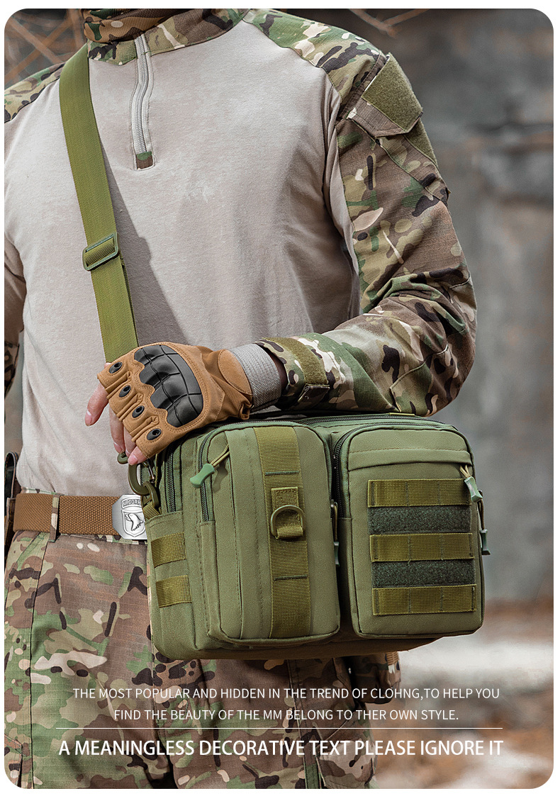 New commuter bags, multi-functional camouflage crossbody bags, outdoor sports lightweight single-shoulder bags, and travel lull bags pic 14